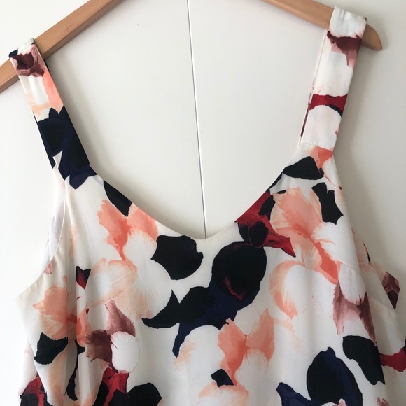 1. State Pink and White Sleeveless Sundress - Picture 2 of 9